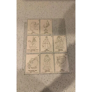 color in card beauty and‎ beast set